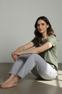 Zivame Knit Cotton Sleep Top - Four Leaf Clover — thumbnail 6